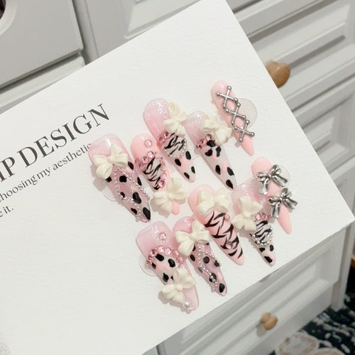 Dekorative 3D Nagelkunst Tipps Set
