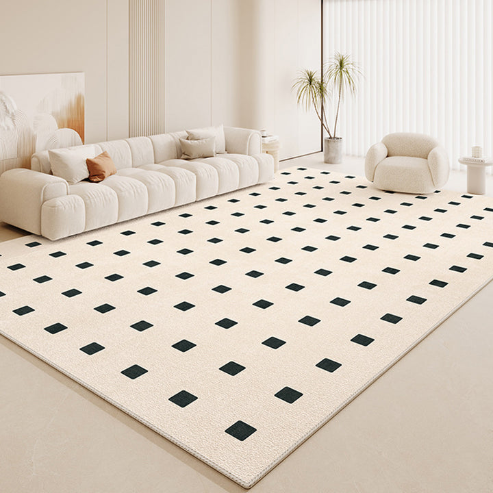 Geometrischer texturierter Teppich