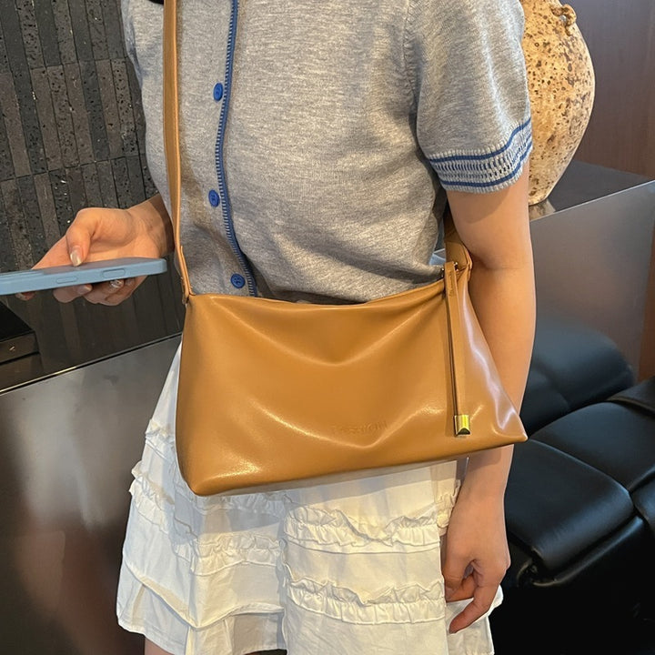Elegante Leder-Clutch