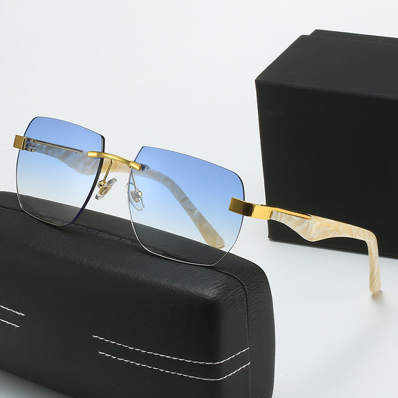 Damen Fashion-Sonnenbrille im modernen geometrischen Design Karnz