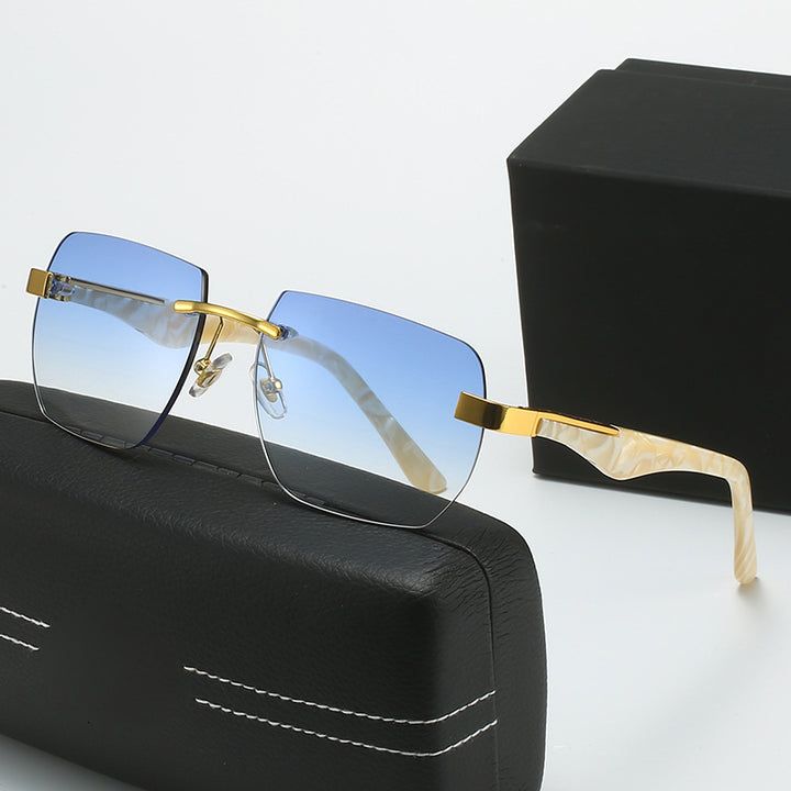Damen Fashion-Sonnenbrille im modernen geometrischen Design Karnz