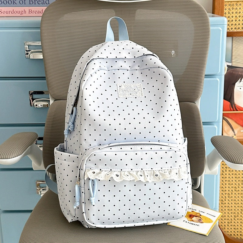 Charmanter Punkten Schul Rucksack Karnz