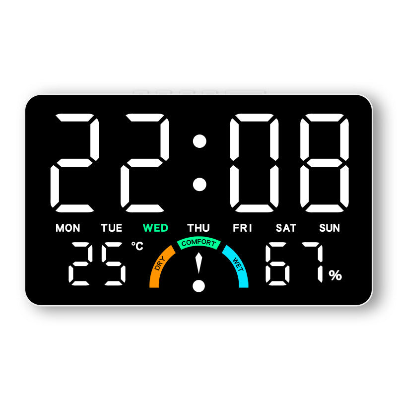 Digitaluhr mit Umfangreicher Wetteranzeige Karnz