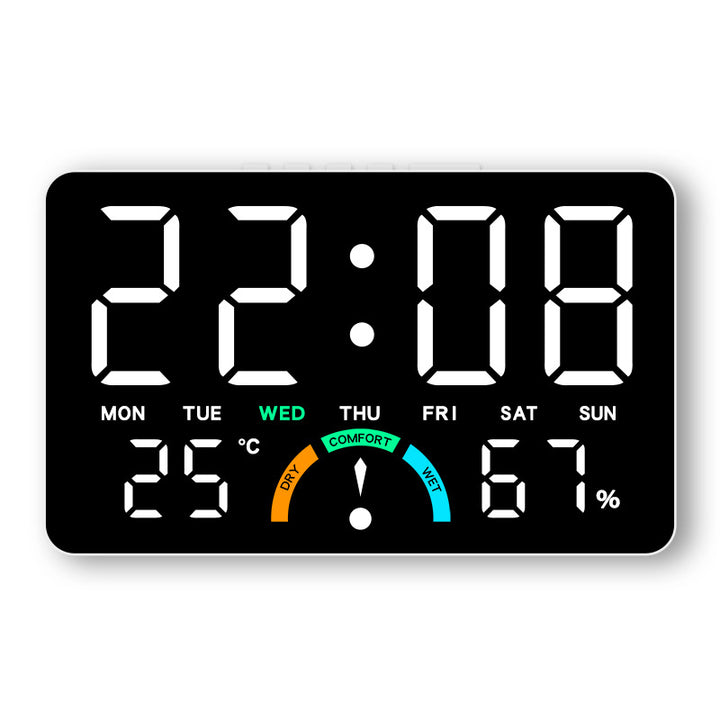 Digitaluhr mit Umfangreicher Wetteranzeige Karnz