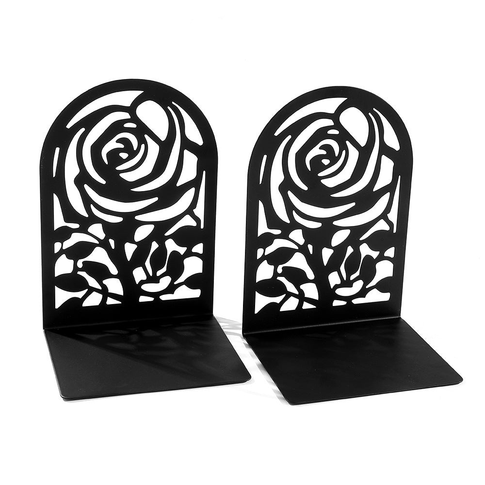 Künstlerisches Blumenbuchstützen-Set