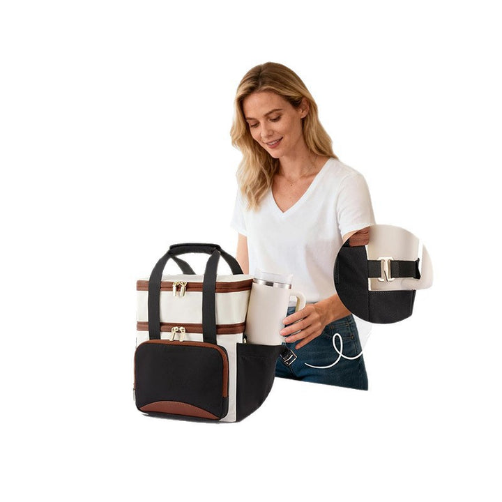 Isolierte Lunch-Tasche mit Mehreren Fächern Karnz