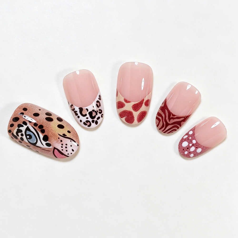 Safari Tier Thema Nagelkunst Set Karnz