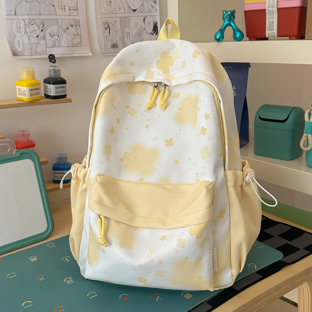 Süßer floralbedruckter Rucksack Karnz
