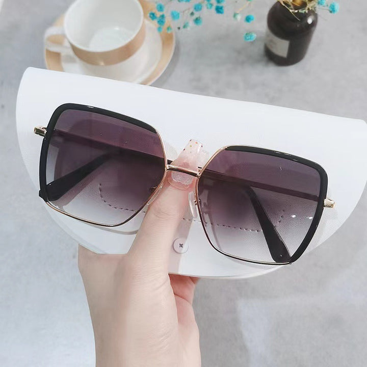 Damen stilvolle Oversized-Sonnenbrille Karnz