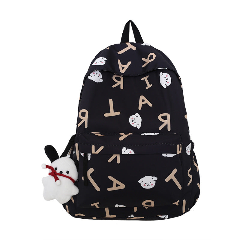 Bunte Grafik-Schulrucksack Karnz