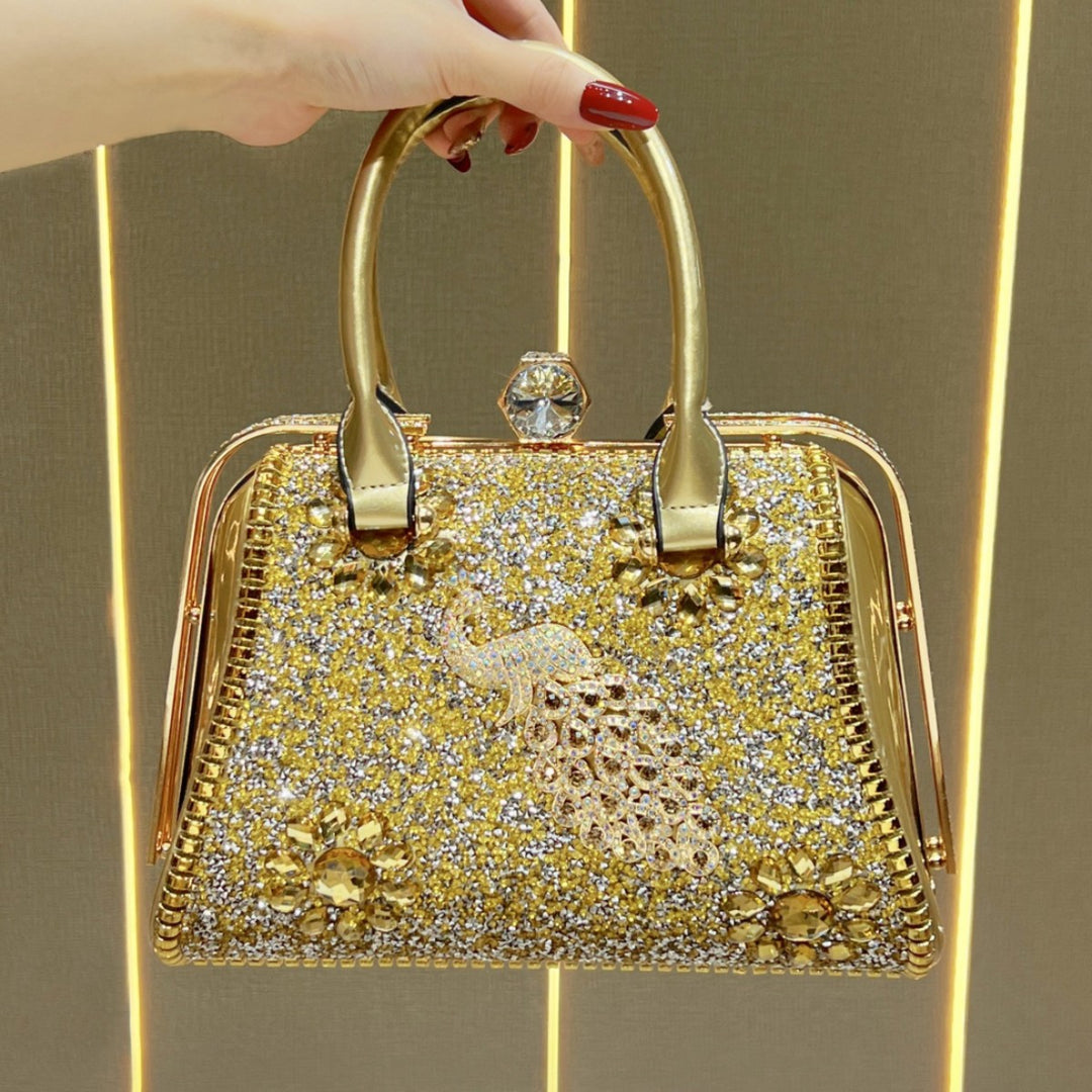 Verschnörkelte dekorative Abendhandtasche