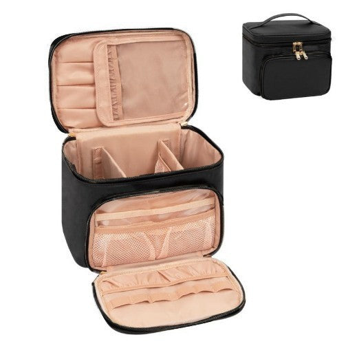 Luxuriöse Kosmetik-Organizer-Tasche mit Separatem Fächersystem Karnz