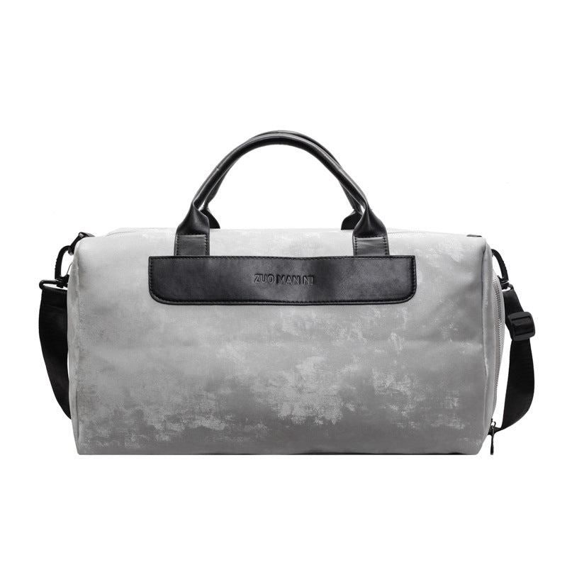 Weiches Samt Übernachtung Duffle Bag Karnz
