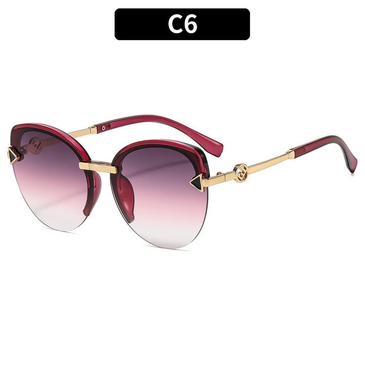 Elegante Shield Frame Sonnenbrille