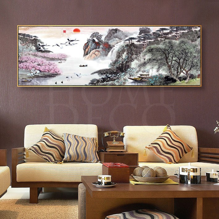 Ruhige Landschaft Wandkunst
