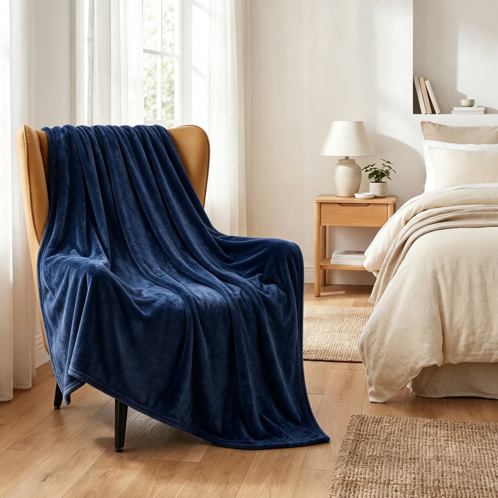 Vielseitige Plüschdecke
