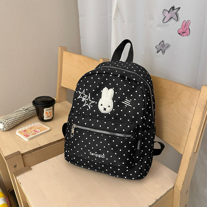 Spaß Polka-Dots Charakter Rucksack