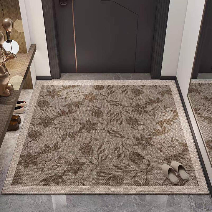 Elegante Florale Eingangsmatte