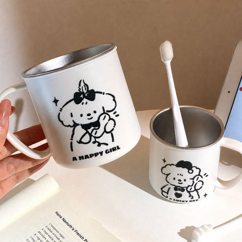 Keramiktasse mit Charmantem Cartoon-Design Karnz