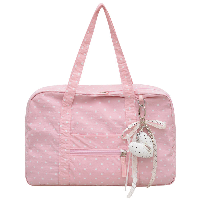 Stylische gepunktete Reisetasche Karnz