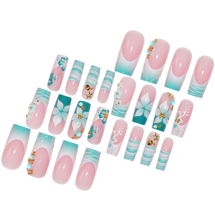 Floral Art Press-On Nails Karnz