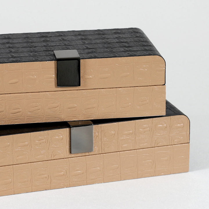Elegante dekorative Schmuckbox