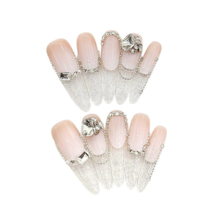 Elegantes Stiletto Press-On Nagelkunst Set  1791773834