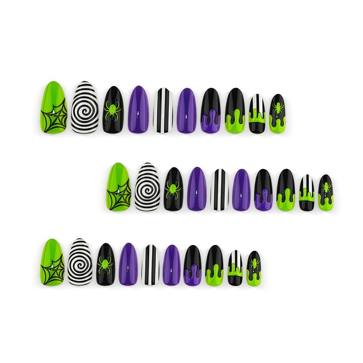 Spooky Kunstnagel-Set Karnz