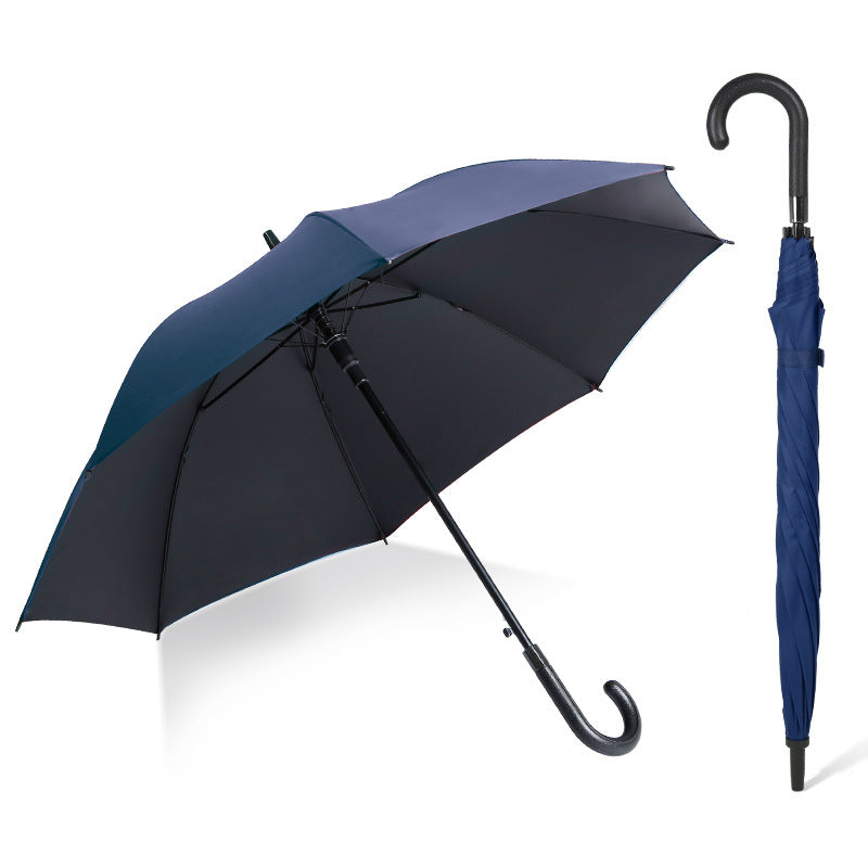 Damen Faltbarer Regenschutzschirm mit doppeltem Dach und Windschutz Karnz