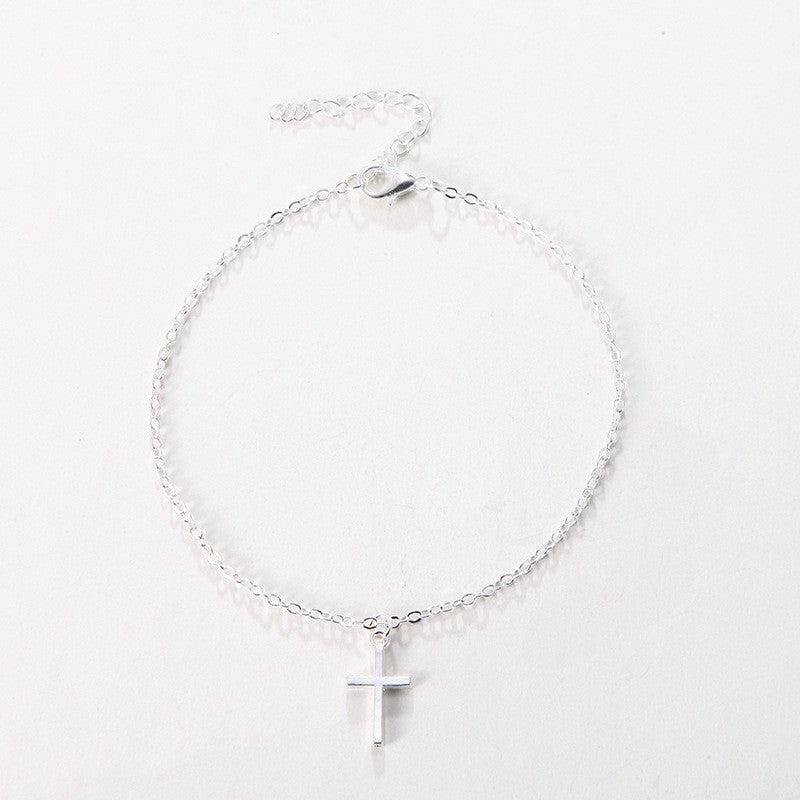 Delikater Kreuz Charm Armband Karnz