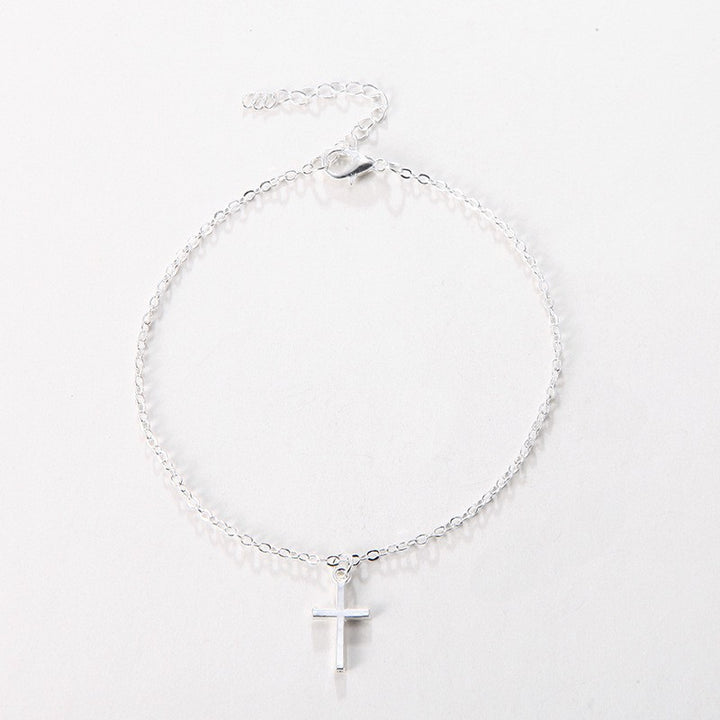 Delikater Kreuz Charm Armband Karnz