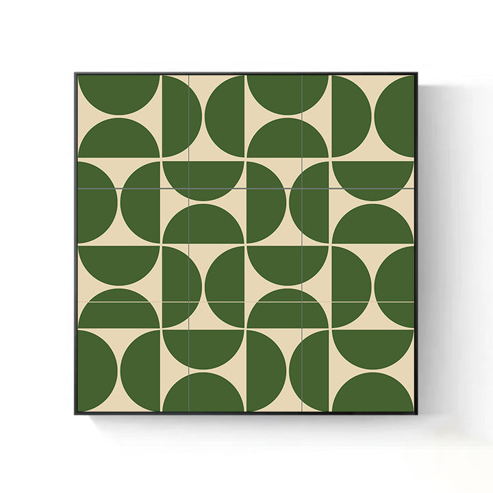 Moderne Geometrische Kunst Leinwand