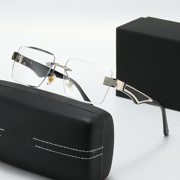 Damen modische Brille mit quadratischem Rahmen Karnz