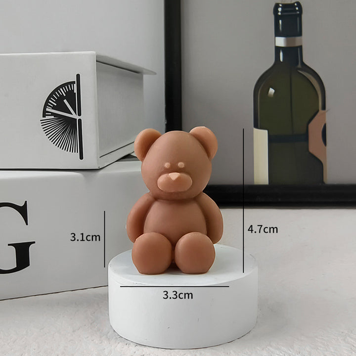 Niedlicher Teddy Bear Kerzenhalter