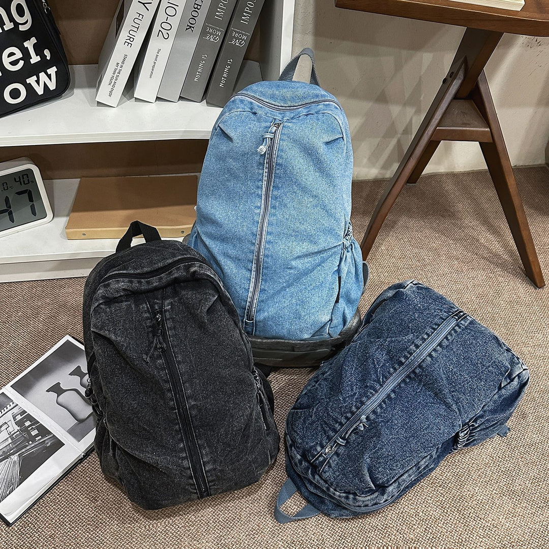 Lässiger Denim Reisucksack Karnz