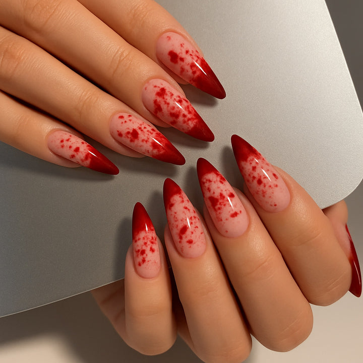 Künstlerisches Verlängertes Stilettonägel-Set Karnz