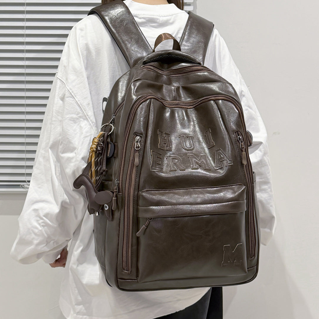 Premium Leder Rucksack Karnz
