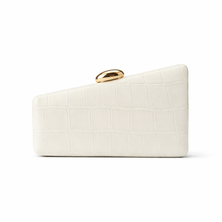 Strukturiertes Strick Abend-Clutch