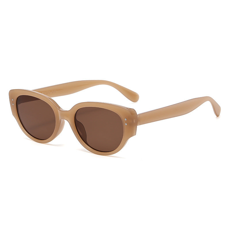 Retro-inspirierte Katzenaugen-Sonnenbrille Karnz