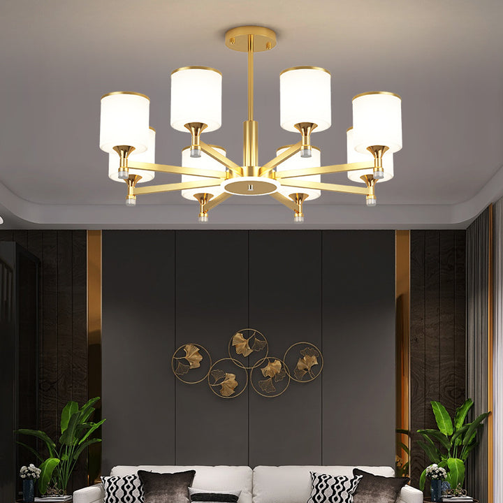 Elegante Kristallleuchter
