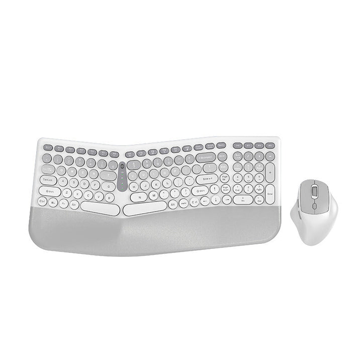 Ergonomische Wireless Tastatur und Maus Combo Karnz