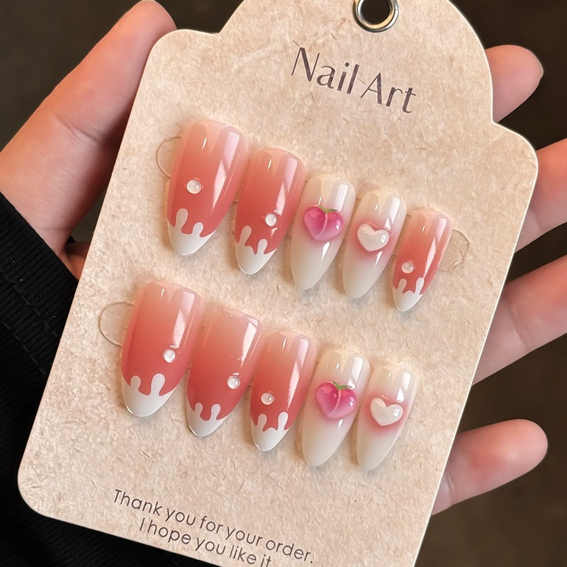 Dekoratives Press-On Nagelset Karnz