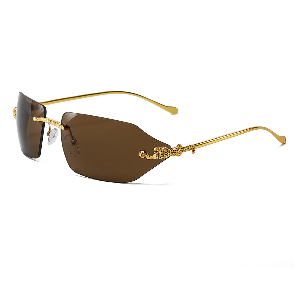Damen Modische Sonnenbrille mit elegantem Rahmen und exquisite Details Karnz