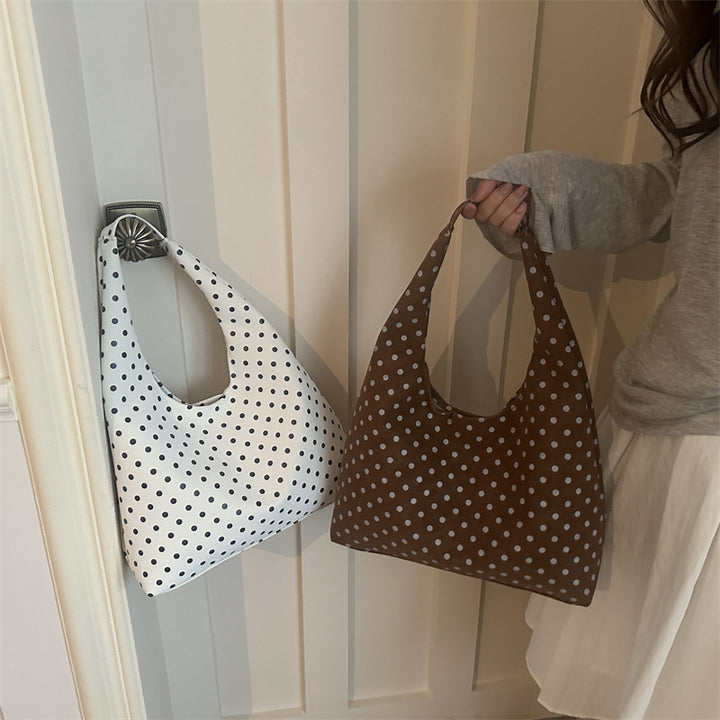 Polka Dot Hobo Tasche