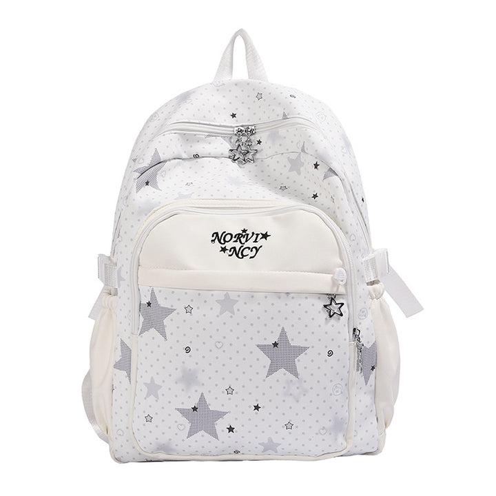 Stylische Sternmuster-Rucksack Karnz