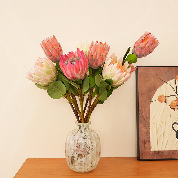 Künstliche Protea Blume Karnz