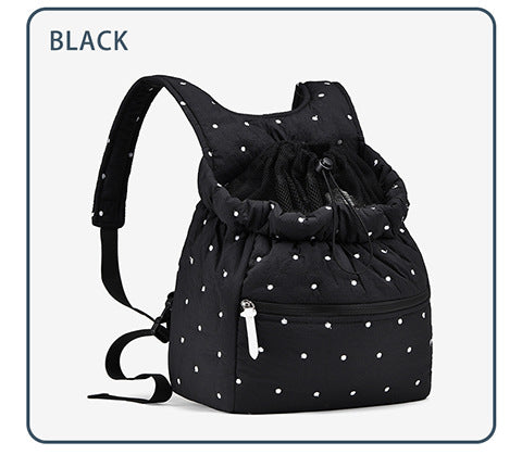 Schnürzugverschluss Lässiger Rucksack Karnz