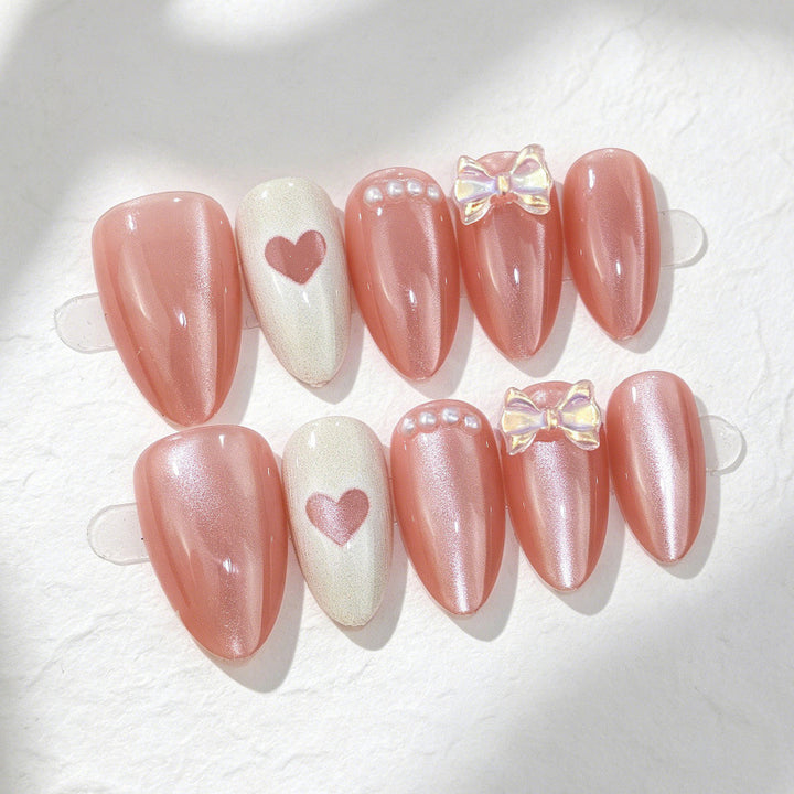 Dekoratives Press-On Nagelkunst Set