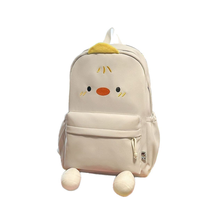 Kreativ Gestalteter Rucksack mit Plüschigen Applikationen Karnz