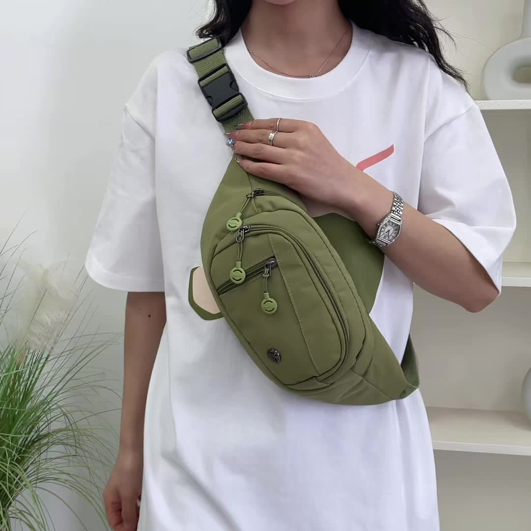 Minimalistische Utility Bauchtasche